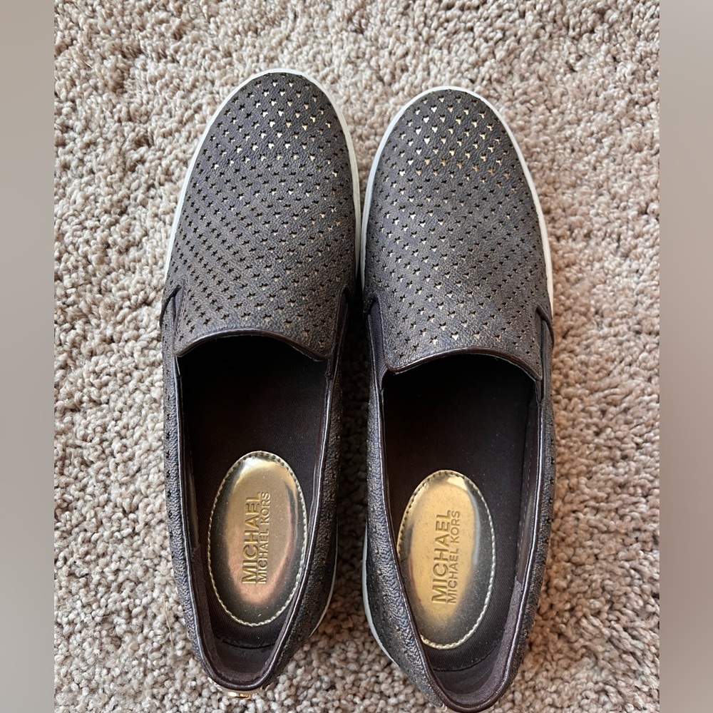 Michael Khors slip on sneakers